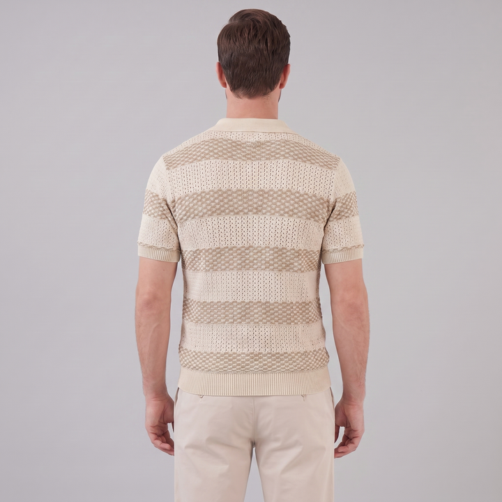 Men's Casual Short Sleeve Shirt - Lightweight Summer Button-Down