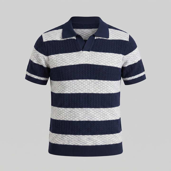 Men's Casual Short Sleeve Shirt - Lightweight Summer Button-Down