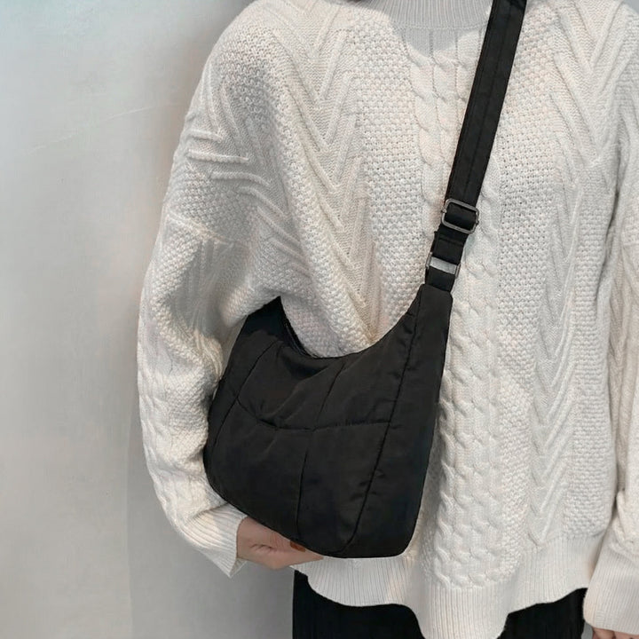 Soft Fabric Shoulder Bag for Everyday Use