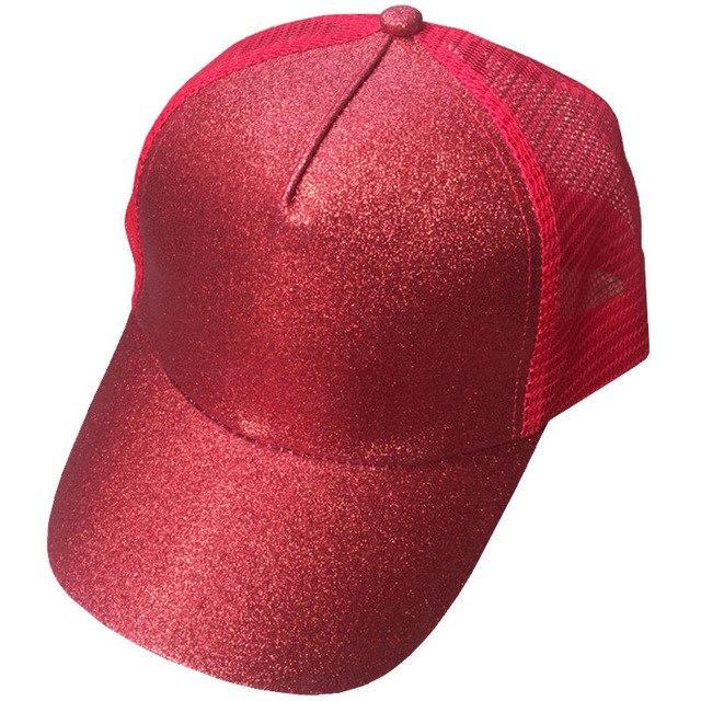 High Ponytail Baseball Cap for Women