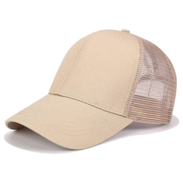 High Ponytail Baseball Cap for Women