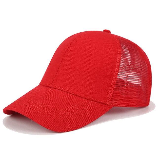 High Ponytail Baseball Cap for Women
