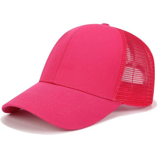 High Ponytail Baseball Cap for Women