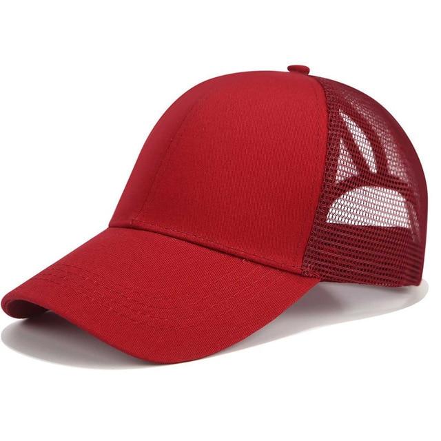 High Ponytail Baseball Cap for Women