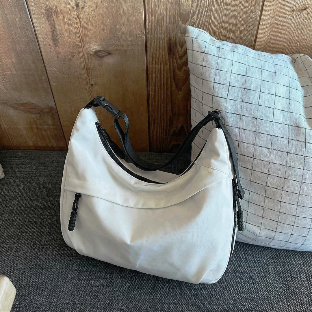 Lightweight Nylon Shoulder Bag