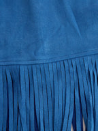 Ramona | Women's Western Fringe Zip Front Mini Dress