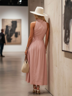 Ravenna | Women's Halter Neck Maxi Dress