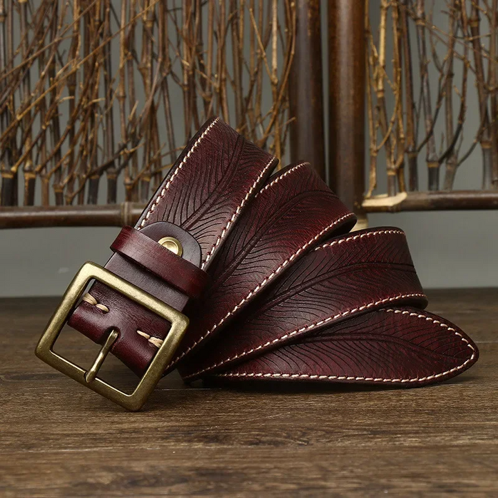 Men's Pure Cowhide Leather Belt