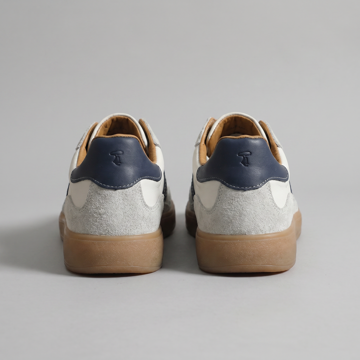 Retro Sneakers Heren Leer Casual Zomer