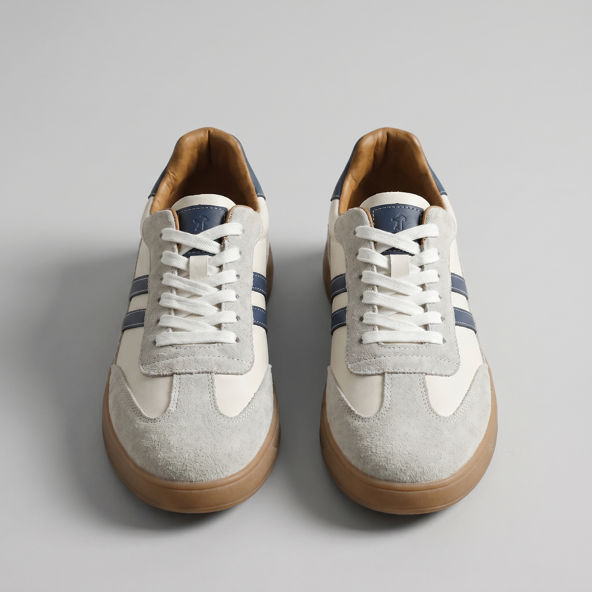 Retro Sneakers Heren Leer Casual Zomer