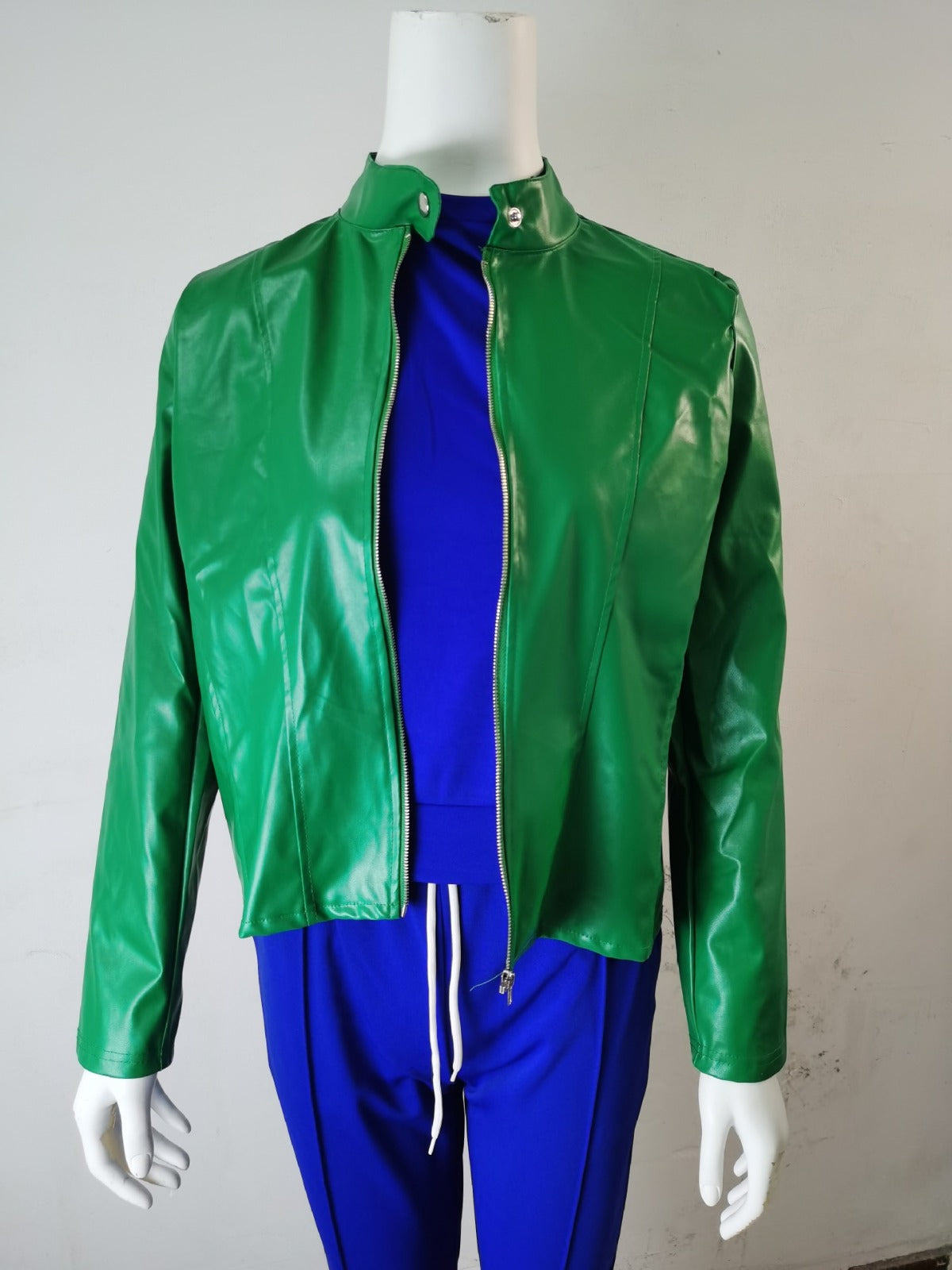 Women’s Zip-Up Jacket – Slim Fit with Smooth Sleek Finish-HighTouch