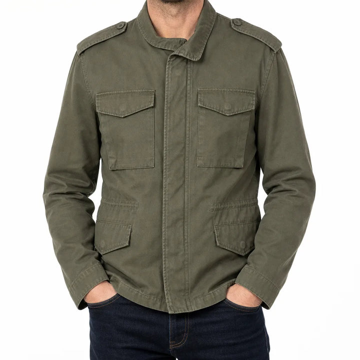Men’s Oversized Utility Jacket for Fall