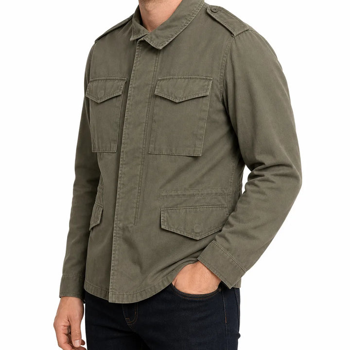 Men’s Oversized Utility Jacket for Fall