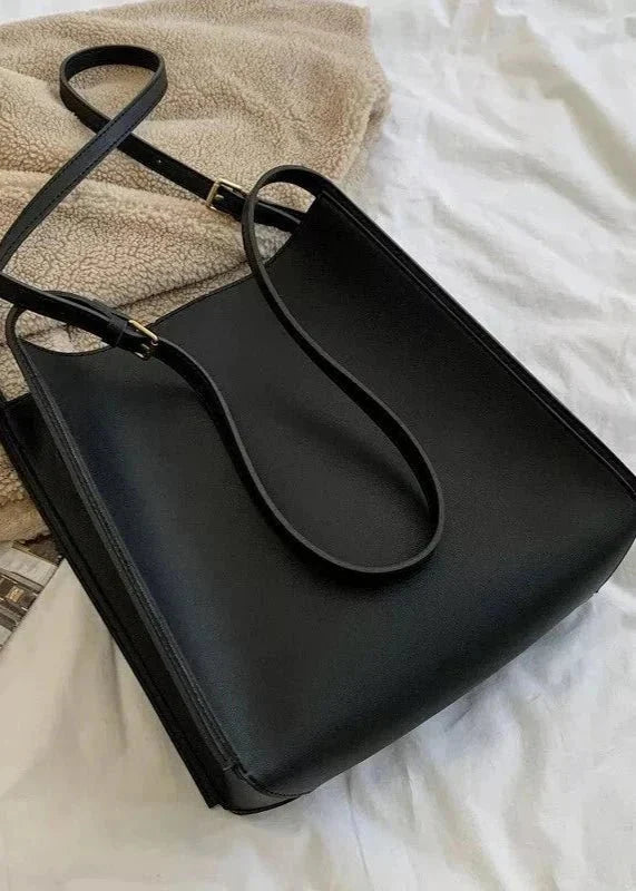 Sari Tote Bag - PU Leather Structured Everyday Carry