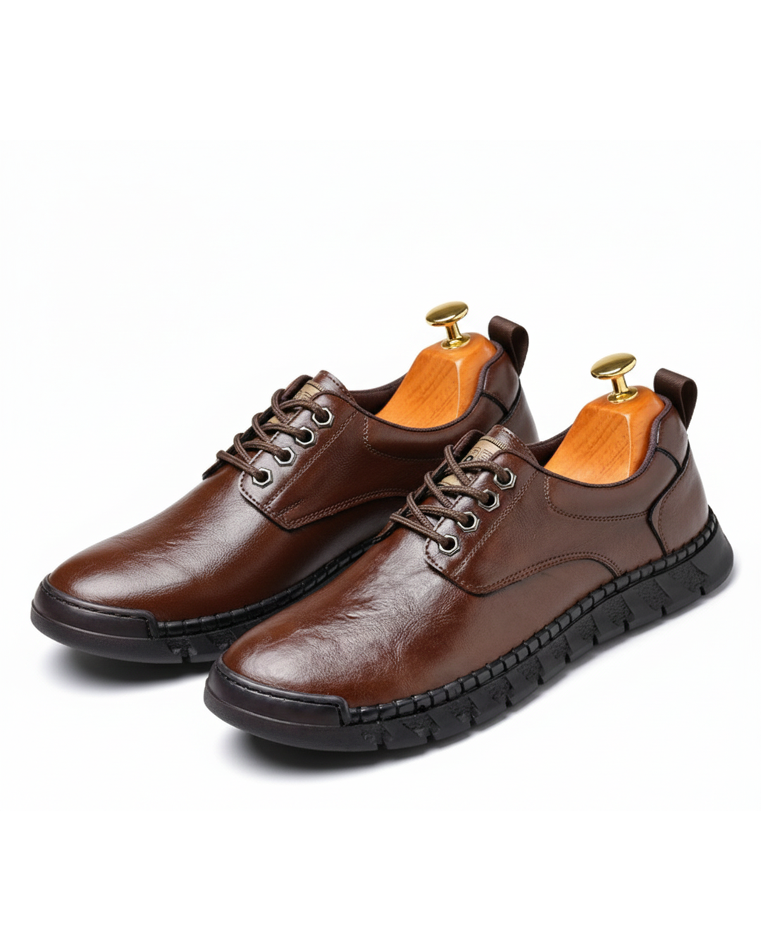 Men’s Full-Grain Leather Shoes – Smart Comfort