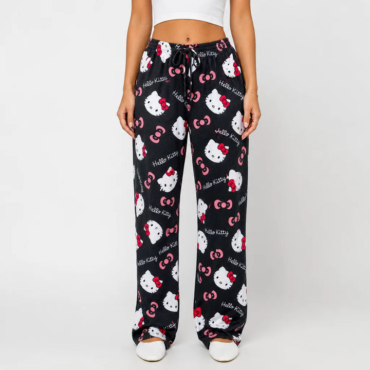 Sakura | Womens Plush Pajama Pants