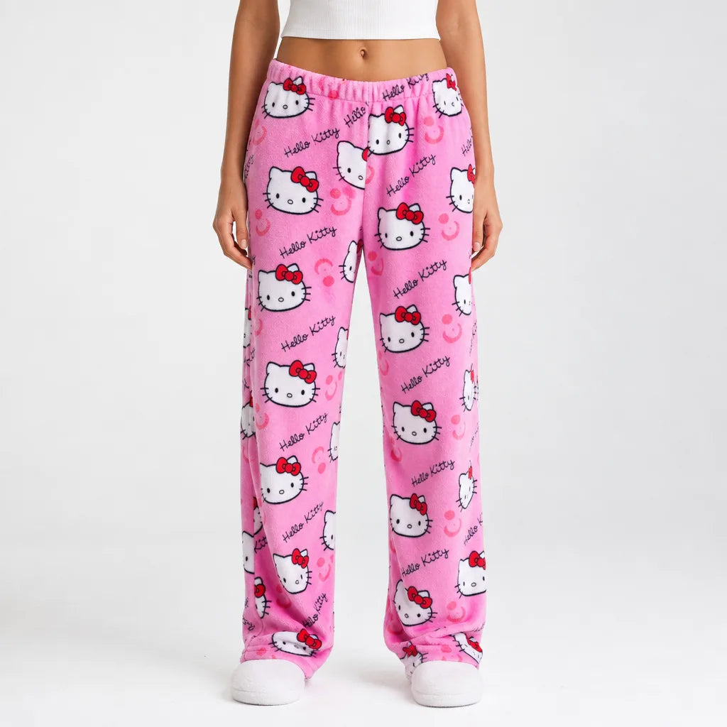Sakura | Womens Plush Pajama Pants