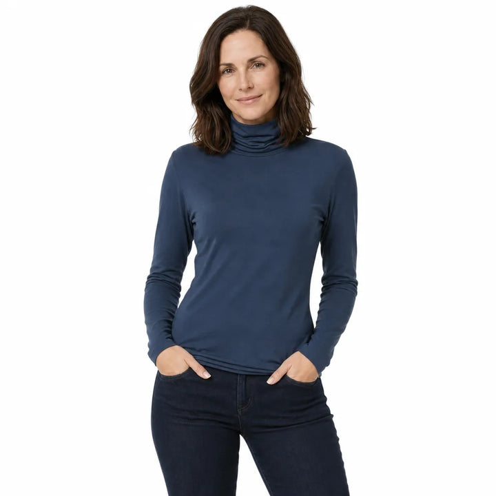 Saskia | Womens Elegant Fall Turtleneck Top for Warmth