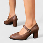 Scarlet | Women's Block Heel Mary Jane Shoes