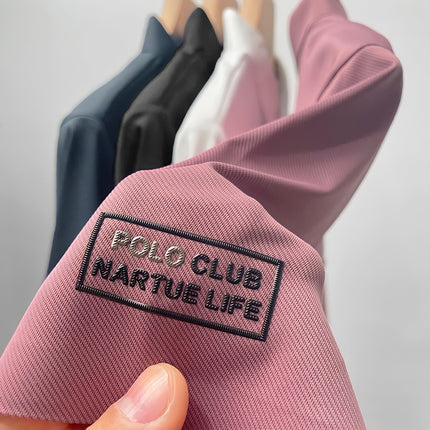 Men's Wrinkle-Free Polo T-Shirt