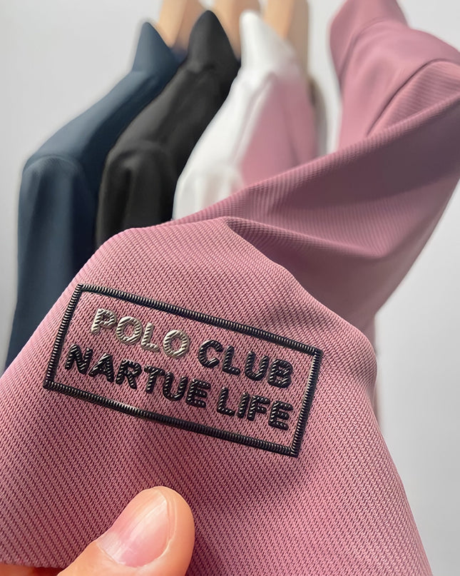 Men's Wrinkle-Free Polo T-Shirt