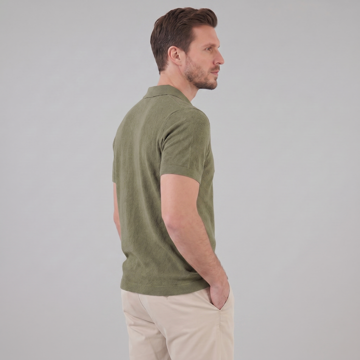 Smart Casual Heren Polo V-Hals Zomer Lightweight