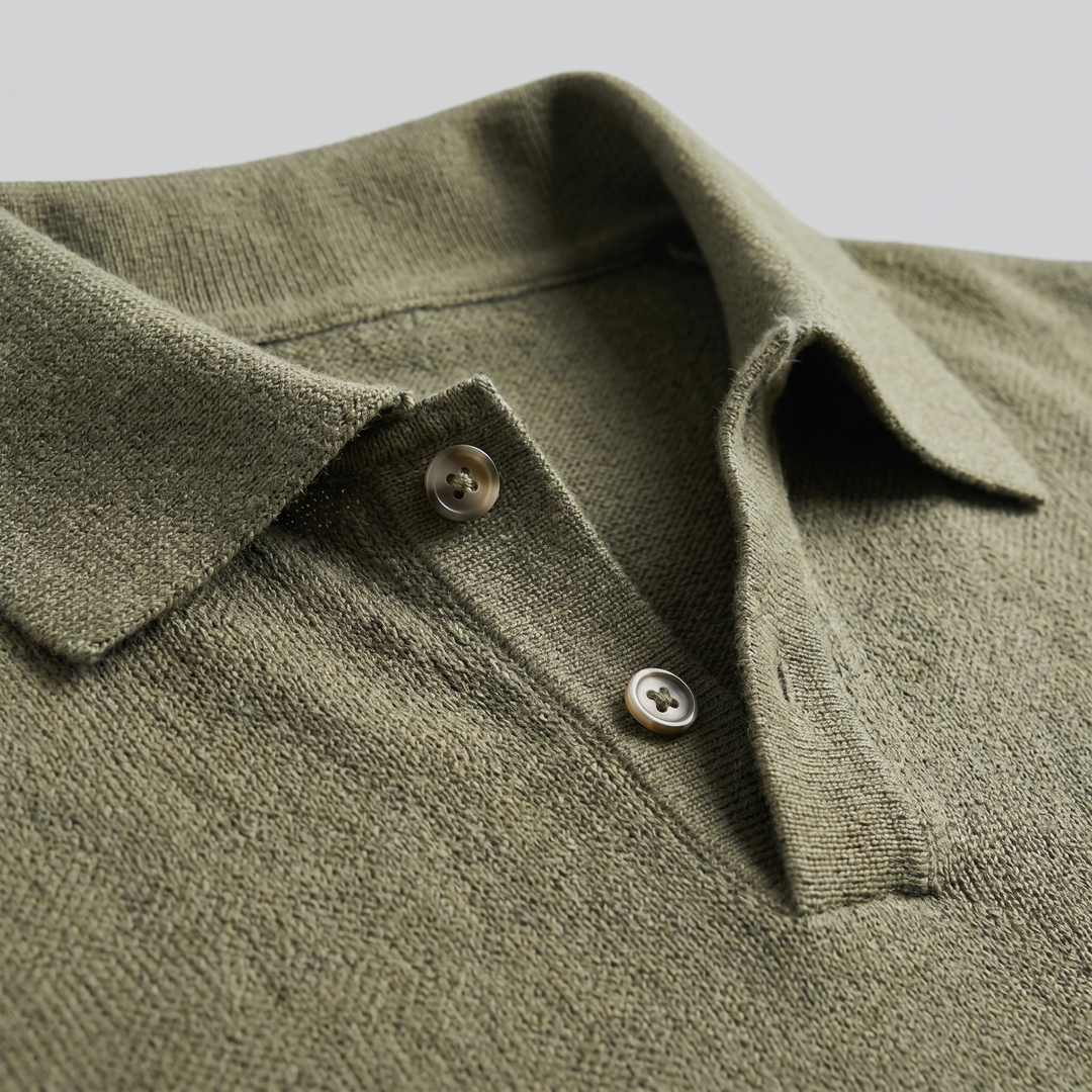 Smart Casual Heren Polo V-Hals Zomer Lightweight