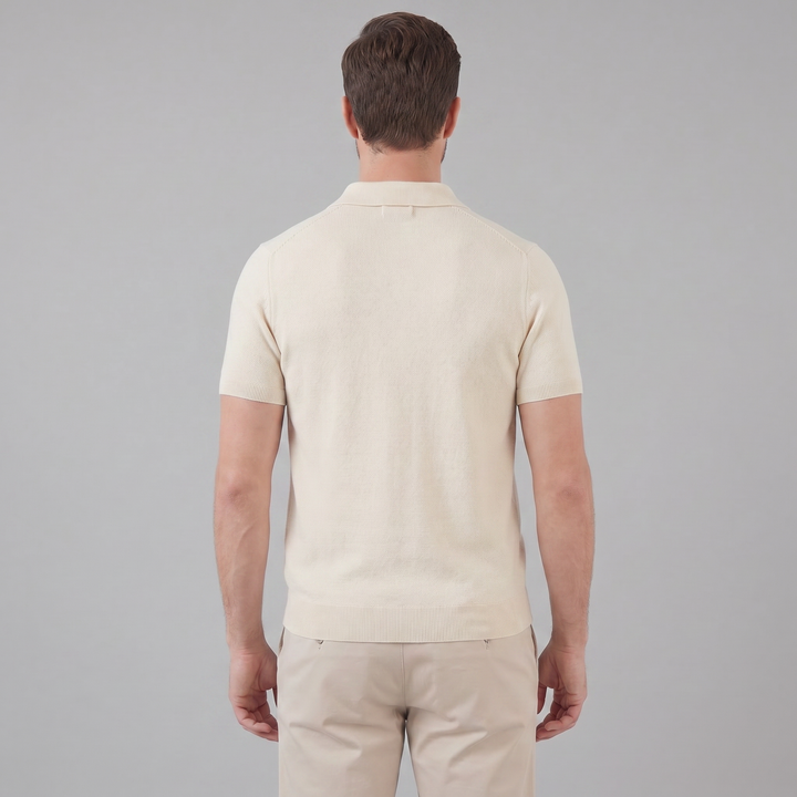 Smart Casual Heren Polo V-Hals Zomer Lightweight
