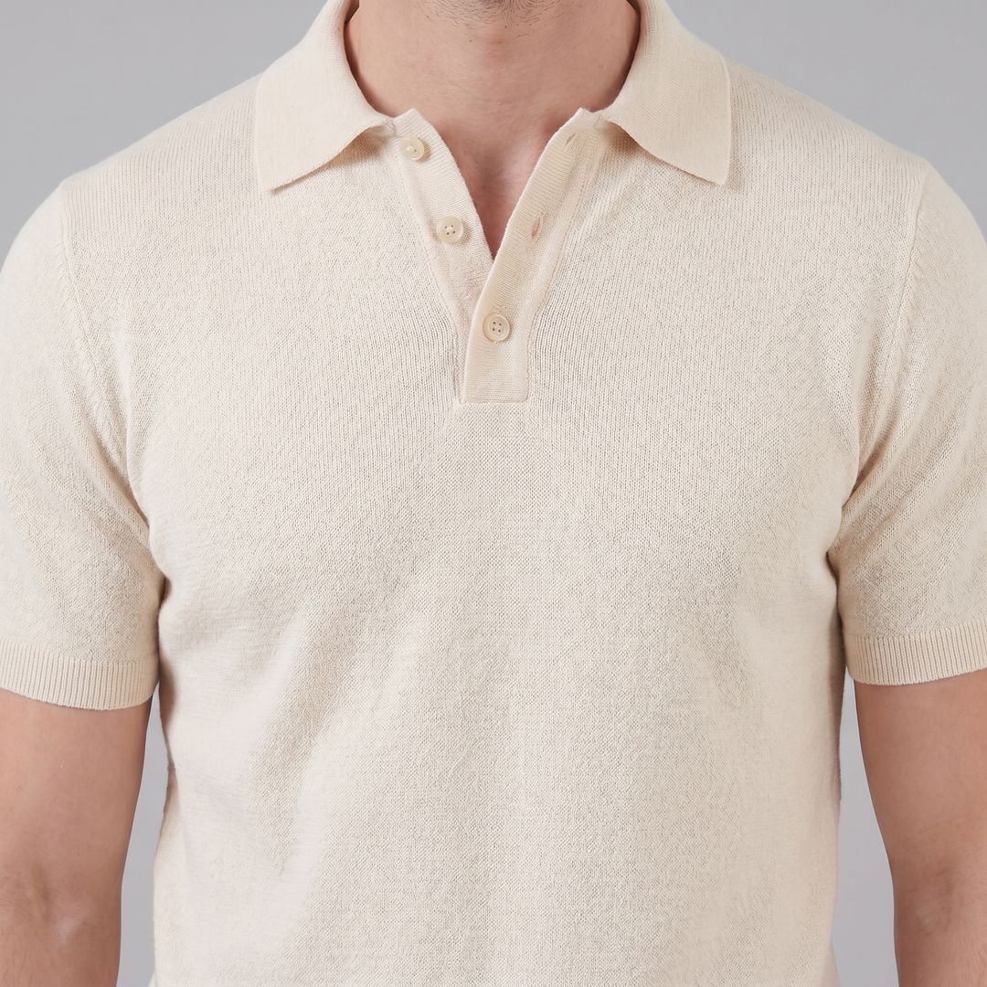 Smart Casual Heren Polo V-Hals Zomer Lightweight