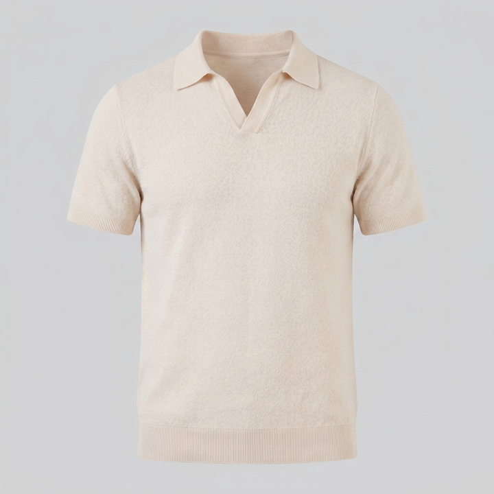 Smart Casual Heren Polo V-Hals Zomer Lightweight