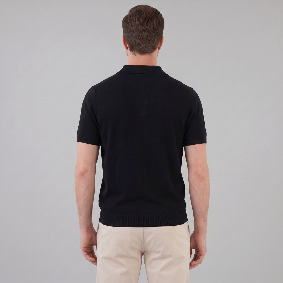 Smart Casual Heren Polo V-Hals Zomer Lightweight