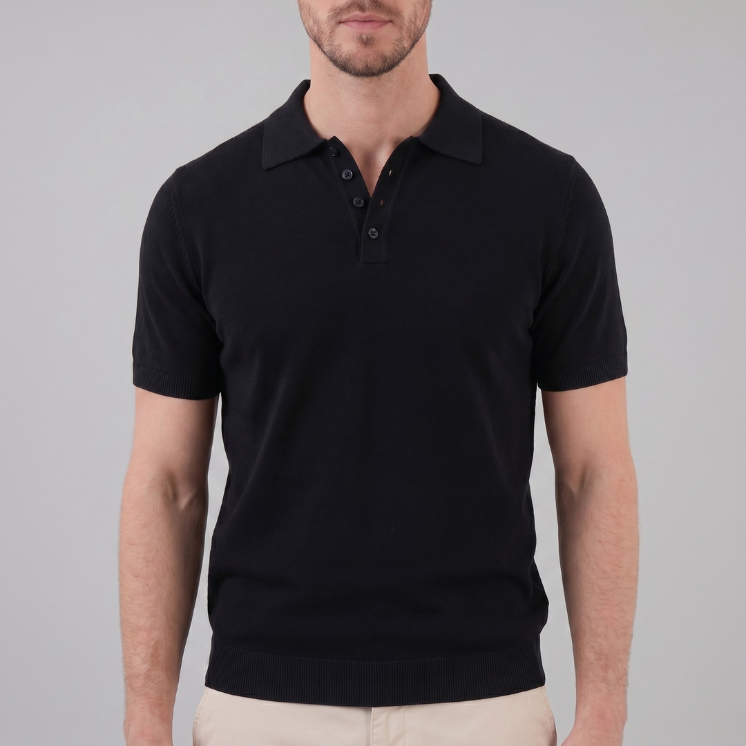 Smart Casual Heren Polo V-Hals Zomer Lightweight