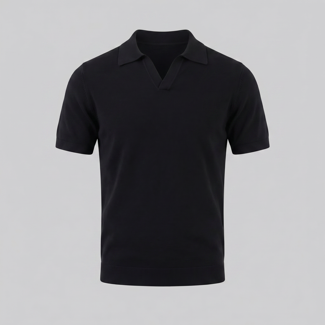 Smart Casual Heren Polo V-Hals Zomer Lightweight
