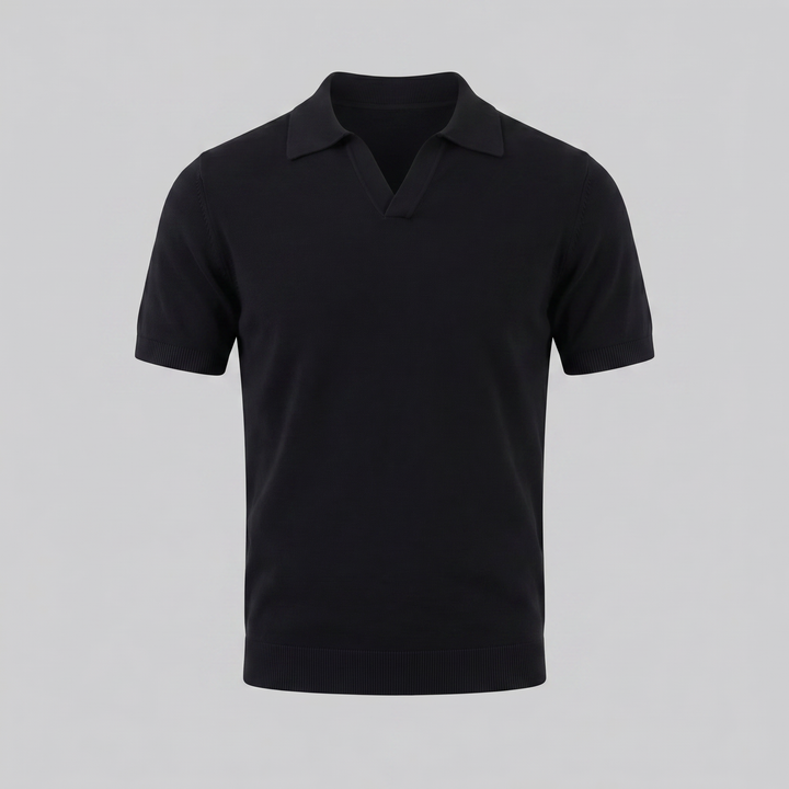 Smart Casual Heren Polo V-Hals Zomer Lightweight