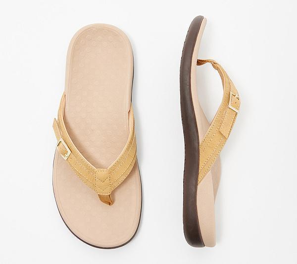 Wide Fit Sandals for Women | Comfortable Arch Support Flat Slides