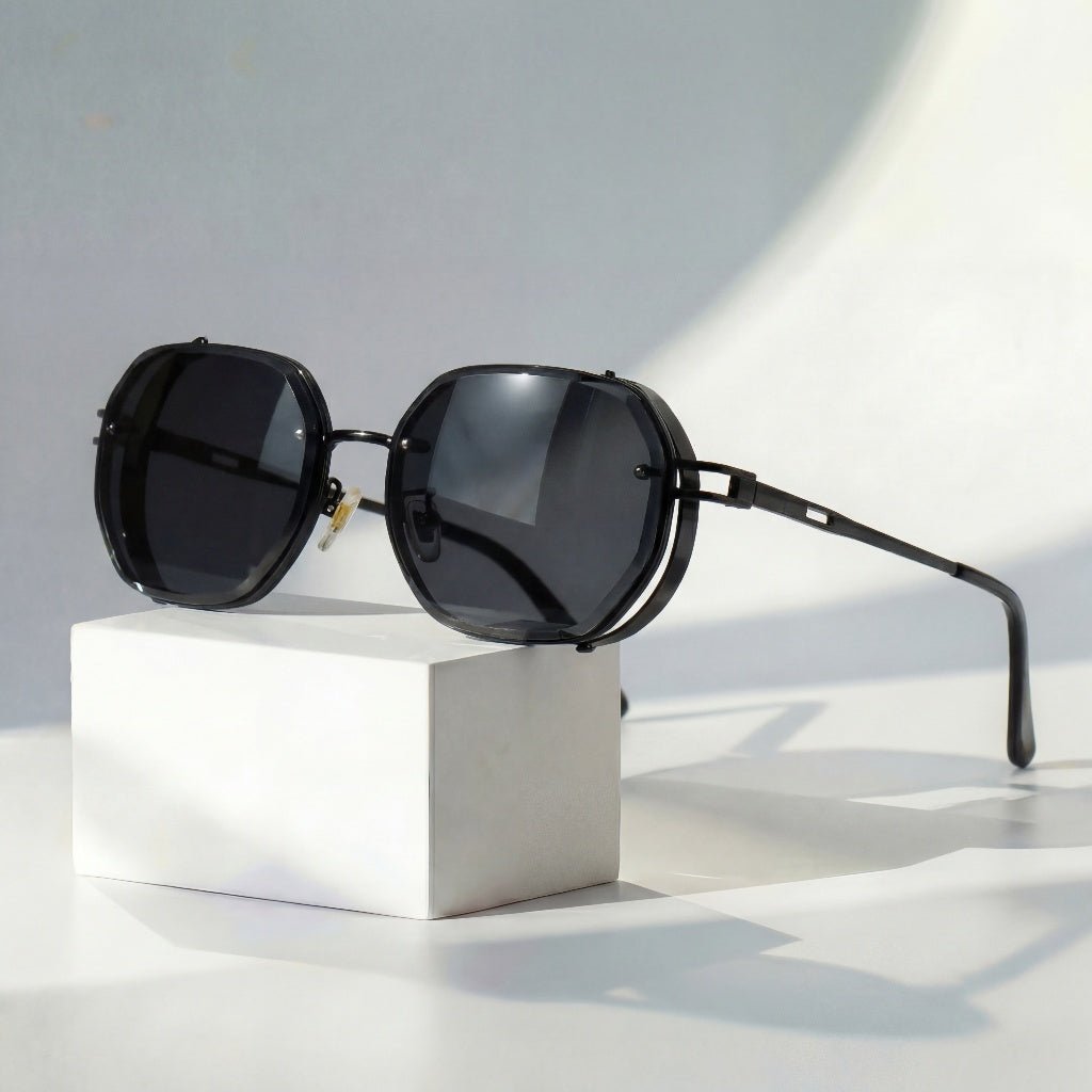 Emma | Sunglasses Aviator Style Gold Frame Gradient Lenses UV400