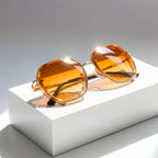 Emma | Sunglasses Aviator Style Gold Frame Gradient Lenses UV400