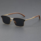 Luna | Sunglasses Half-Frame Polarized UV400 Browline Classic