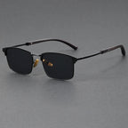 Luna | Sunglasses Half-Frame Polarized UV400 Browline Classic