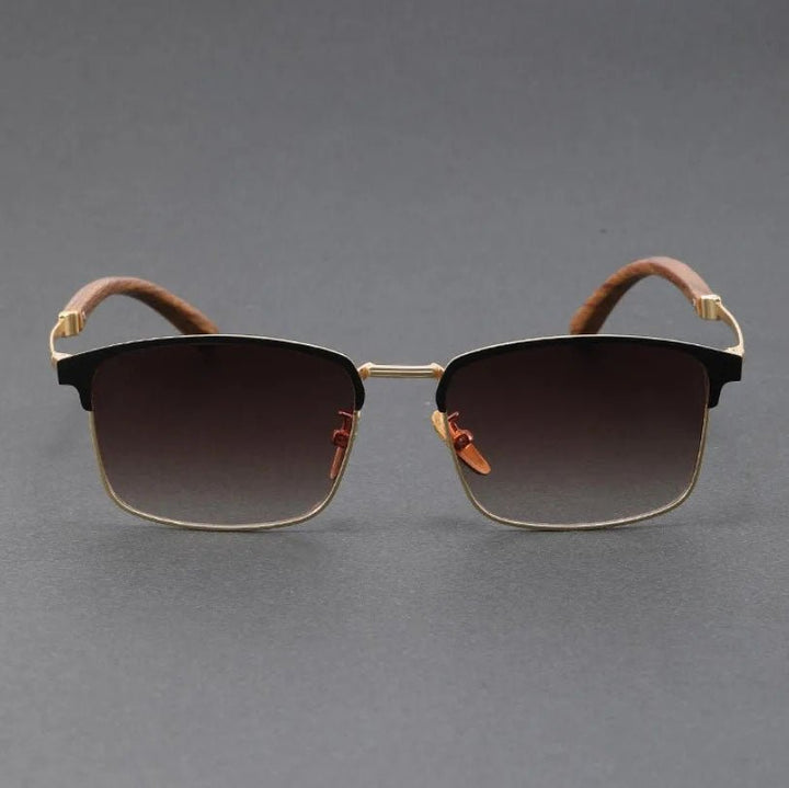 Luna | Sunglasses Half-Frame Polarized UV400 Browline Classic