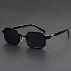 Evelyn | Sunglasses Octagon Matte Finish Acetate UV Protection