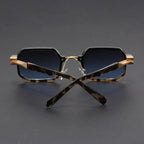 Evelyn | Sunglasses Octagon Matte Finish Acetate UV Protection
