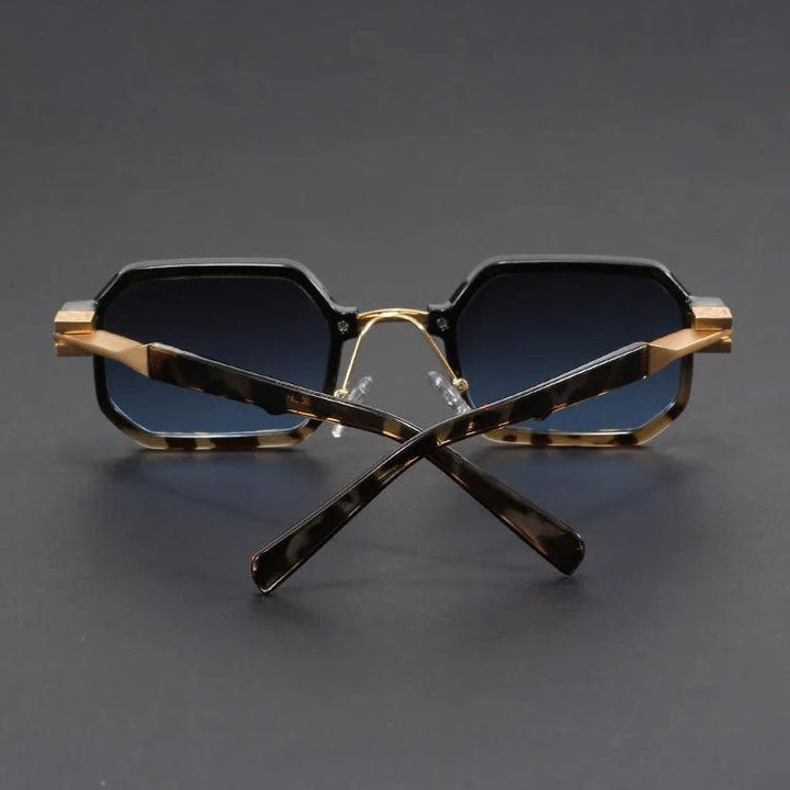 Evelyn | Sunglasses Octagon Matte Finish Acetate UV Protection