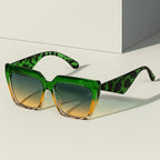 James | Sunglasses Oversized Square Frame UV400 Protection Retro