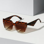 James | Sunglasses Oversized Square Frame UV400 Protection Retro
