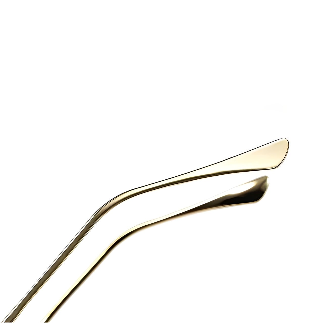 Mia | Sunglasses Retro Square Gold Titanium Frame Gradient UV400