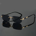 Alexander | Sunglasses Rimless Cut Edge UV400 Protection Lightweight