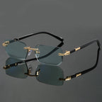 Alexander | Sunglasses Rimless Cut Edge UV400 Protection Lightweight
