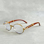 Daniel | Sunglasses Round Gold Frame Designer UV400 Protection