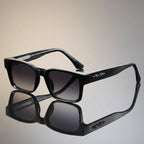 James | Sunglasses Square Tortoiseshell Acetate UV400 Protection